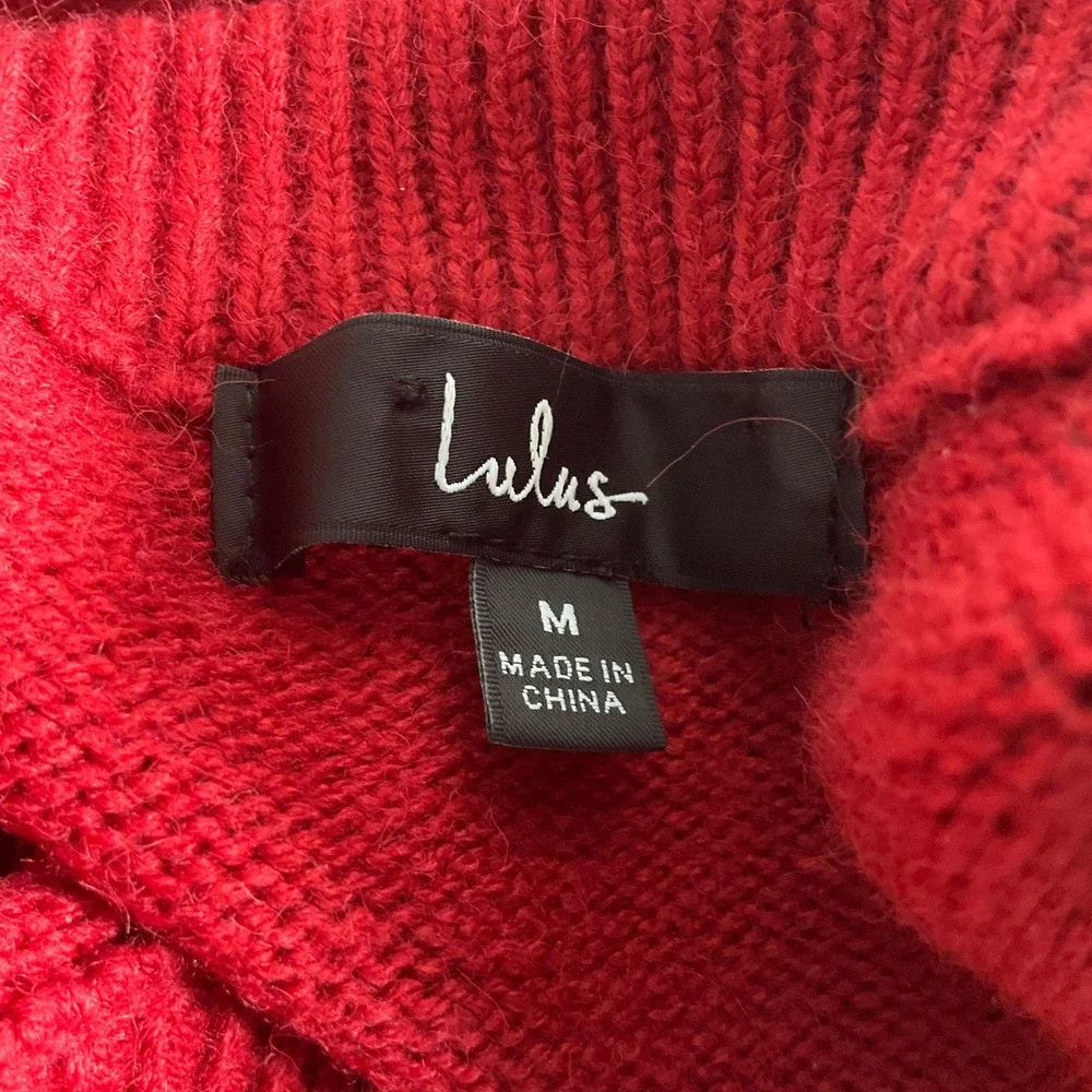 Lulus vibrant red
